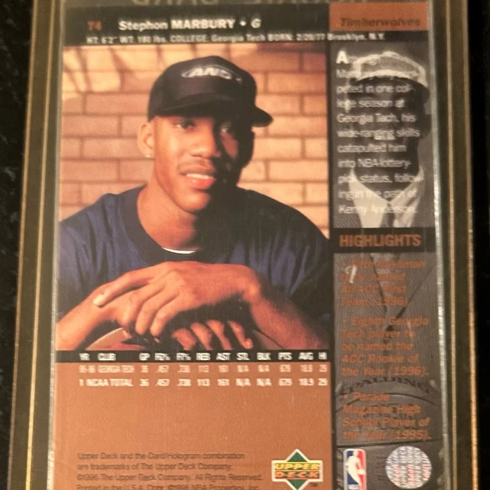 Stephon Marbury NBA Basketball Trading Cards (5) Medley - Picture 8 of 12